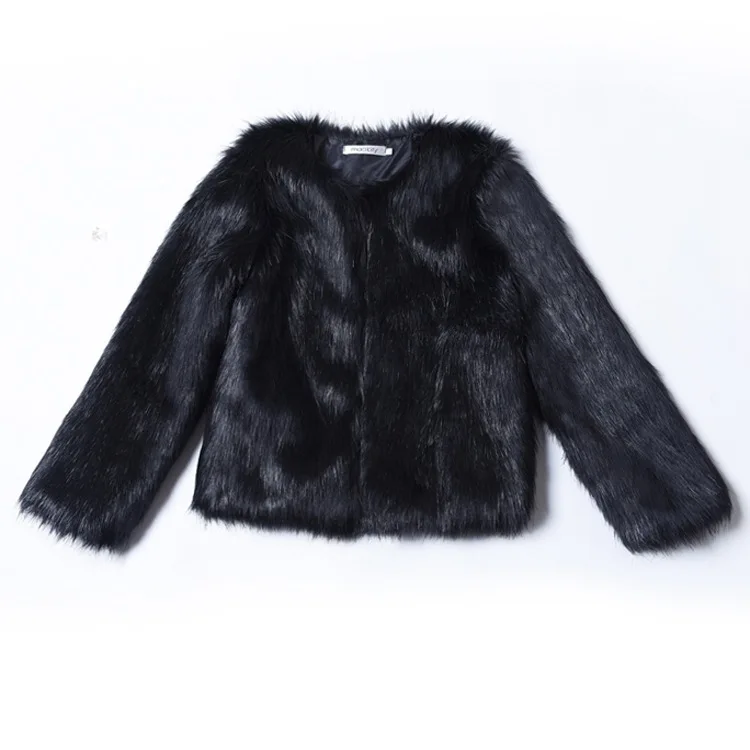 Women\'s Short Fur Imitation Coat, Versão Coreana, Long Fox Hair, AliExpress, Fonte de Comércio Exterior, Vendas Diretas do Fabricante