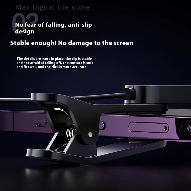 화면 자동 리모콘 TikTok 스마트 폰 앱용 시뮬레이션 손가락 클릭 비디오 라이브 스트리밍 화면 터치 삼각대 태퍼 장치