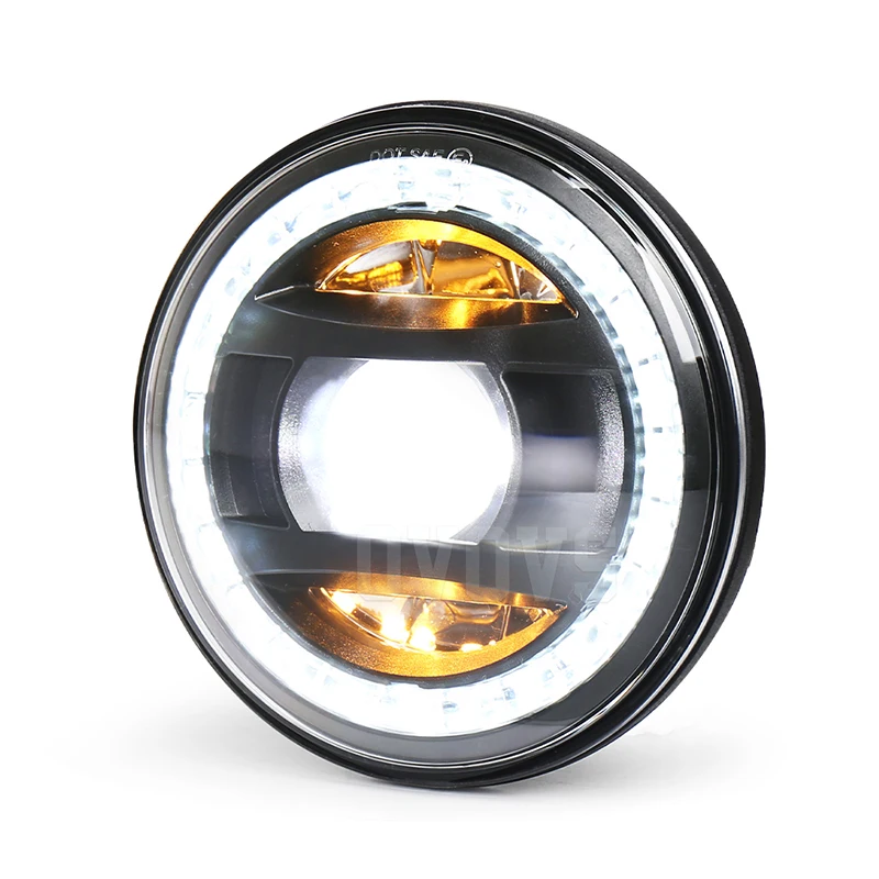 

5.75 Inch Led Headlight With High Low Beam White DRL 5 75 Led Headlight For HONDA Rebel 500