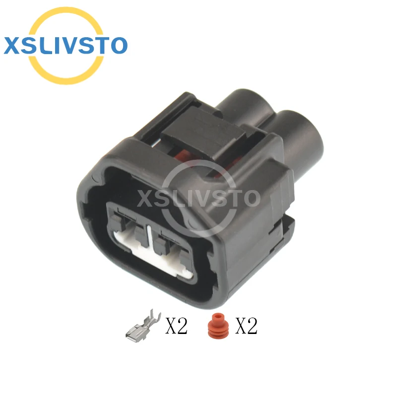 2 Pin Automobile waterproof connector Air conditioning cool Fan plug 90980-11237 7283-8221-40