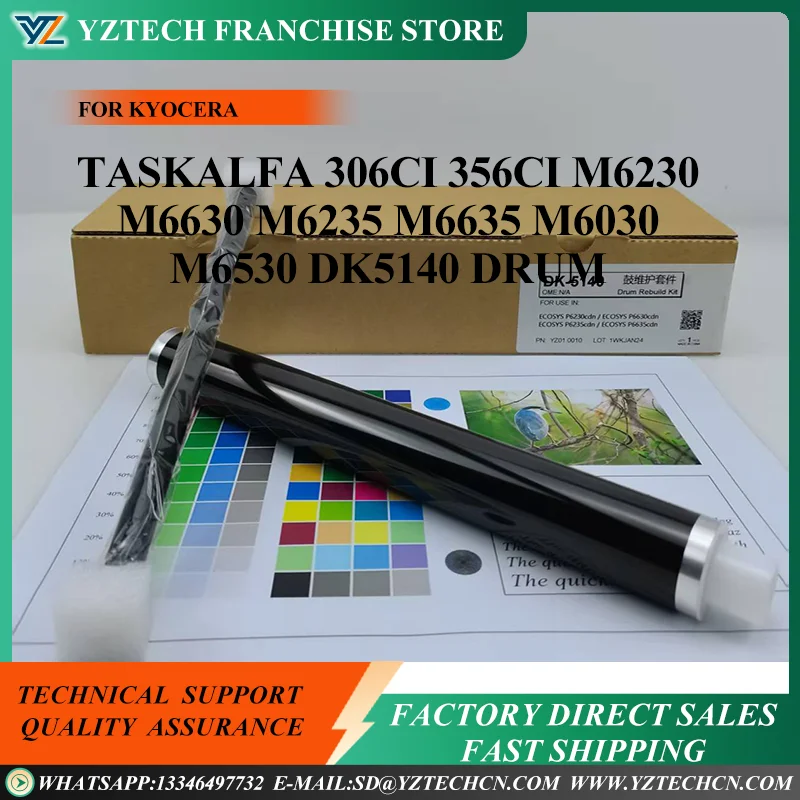 1set DK5195 DK5140 drum kit For Kyocera TASKalfa 306ci 356ci M6230 M6630 M6235 M6635 M6030 M6530 M6035 M6535
