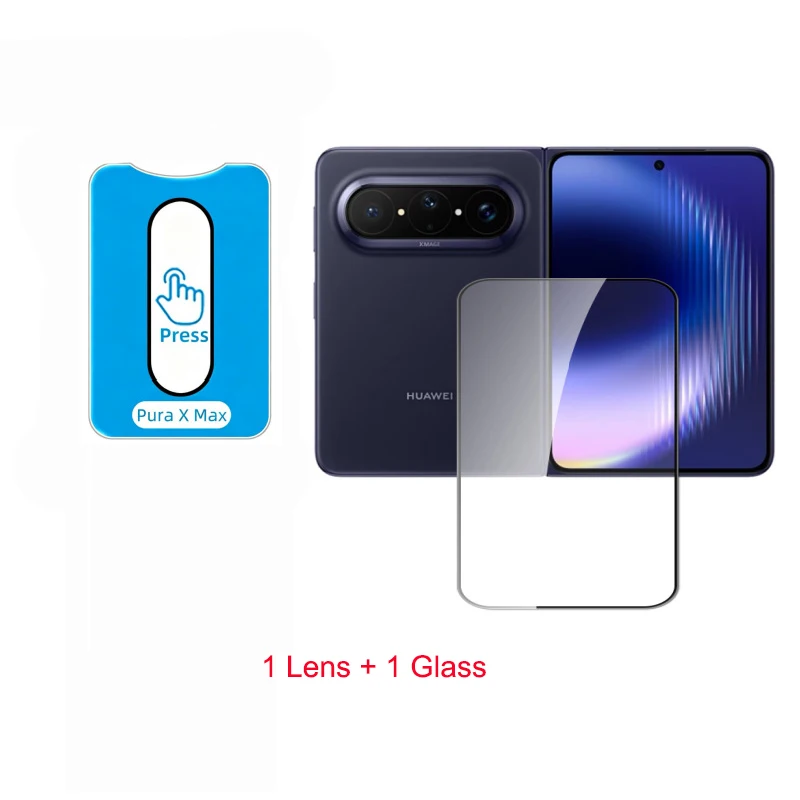 

For Huawei Pura X Max Screen Protector For Huawei Pura XMax Camera Lens Protectors Full Cover Tempered Glass For Huawei P X Max