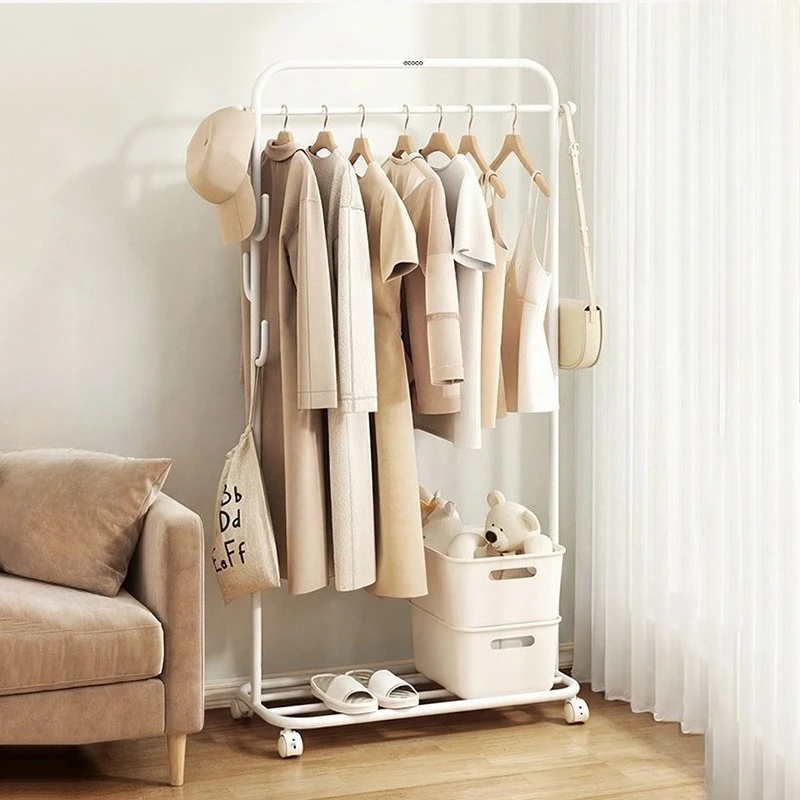 Metal Hanger Clothes Stand Vintage Wall Japanese Hallway Clothes Stand Cool Luxury Perchero Ropa De Pie Furniture Living Room