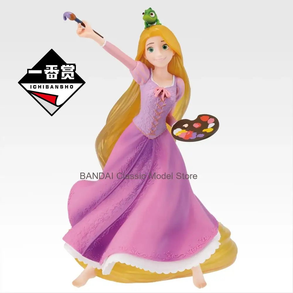 

Оригинальная фигурка BANDAI Ichiban Kuji Disney Princess Dream в цвете Рапунцель, модель аниме-персонажа, игрушка