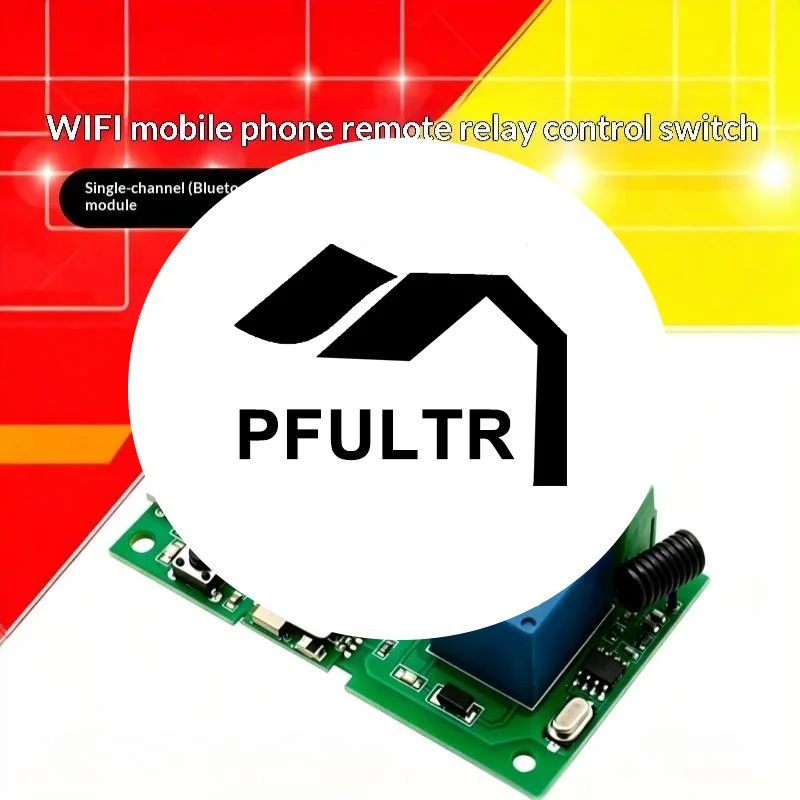 Mini WiFi Bluetooth Relay Control Module APP Remote Control Compact Smart Device for Home Door Lock Garage Gate