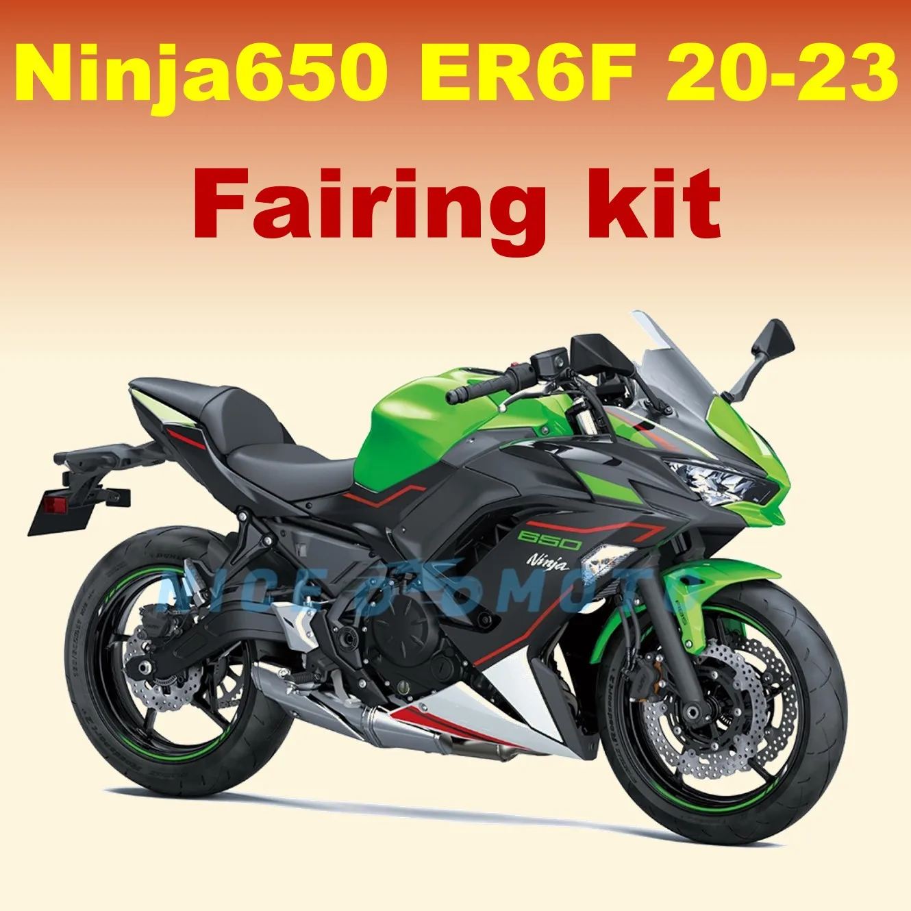 

ABS Fairing Kit for NINJA650 ER6F ER-6F 650R 2020 2021 2022 2023 Motorcycle ZXMT Bodywork Black Green White