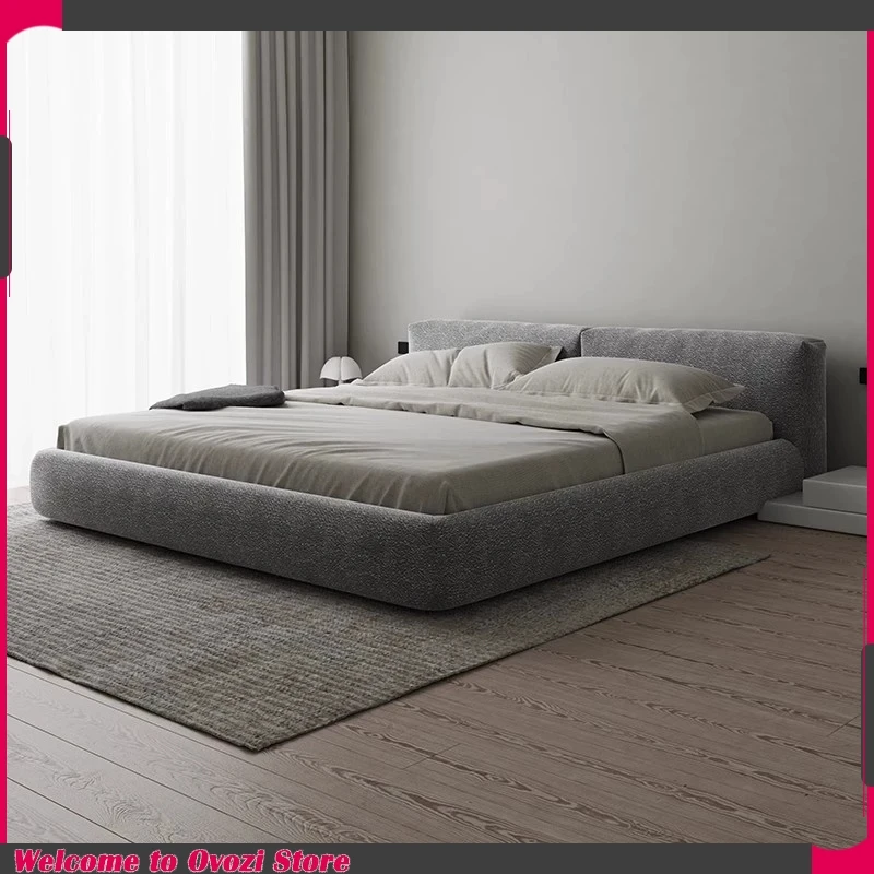

Luxury Aesthetic Beds Nightstands Nordic Sleeping Headboard Frames Bed King Size Modern Camas De Dormitorio Bedroom Furniture