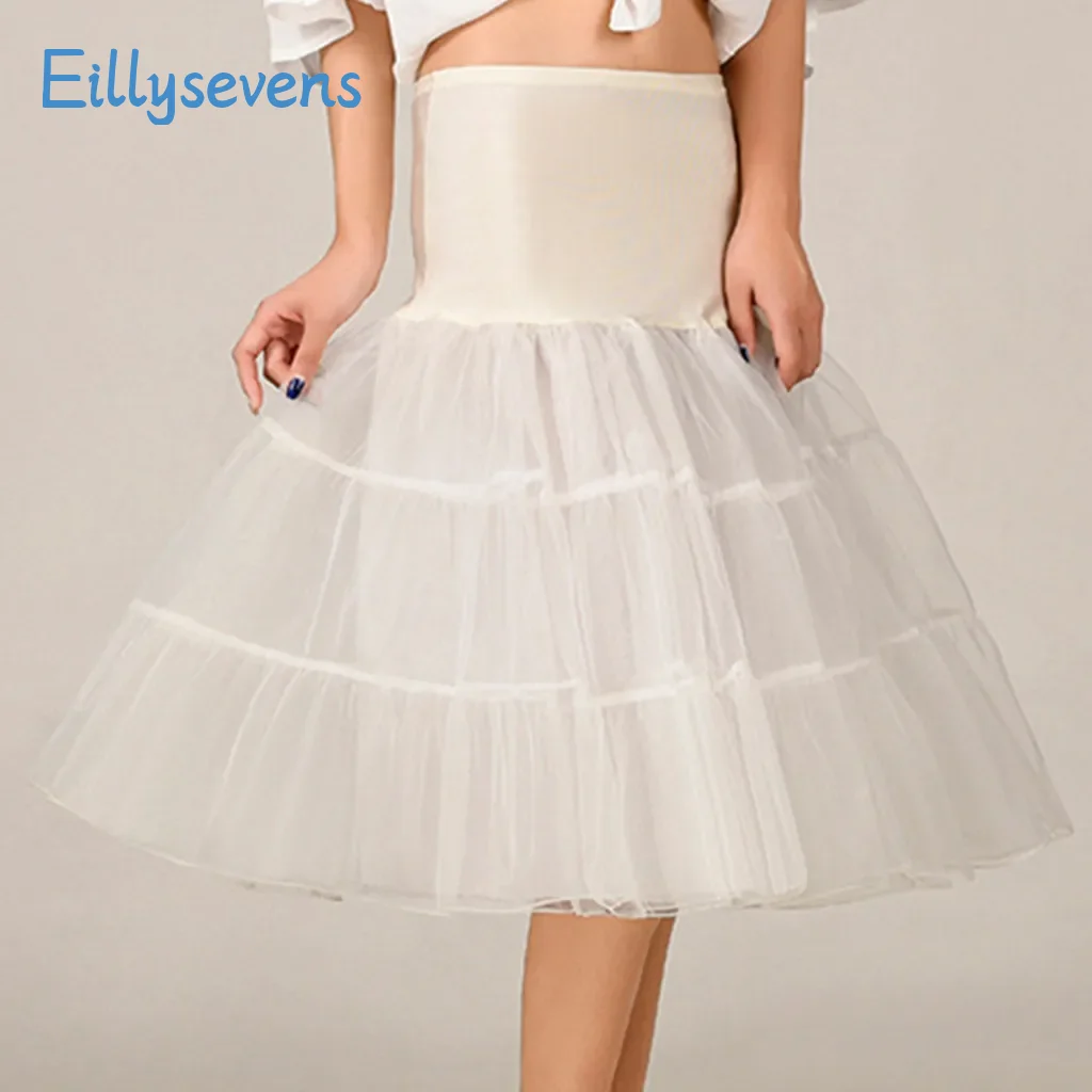 Women'S Fashion Tutu Skirts High Waist Splicing Mesh Solid Color Tutu Skirts Classic Prom Performance Costume Tutu Skirts