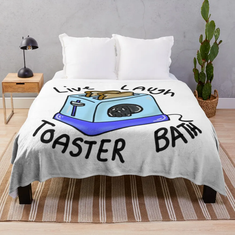 

Live,laugh,toaster bath Throw Blanket Luxury St Single Blankets