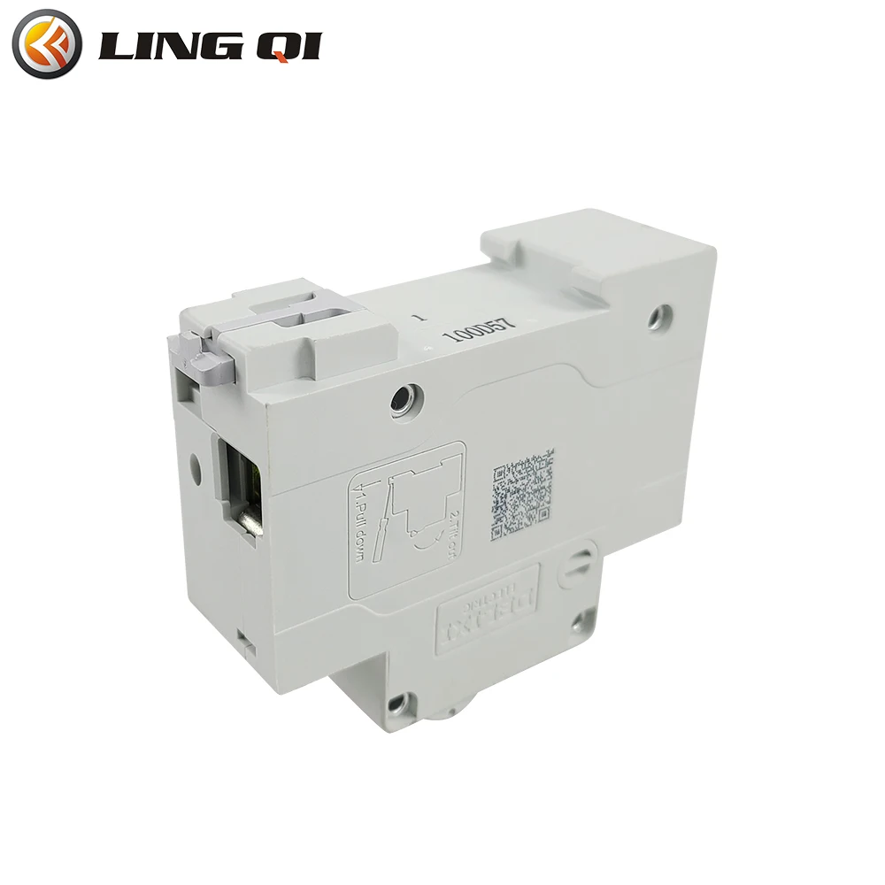 LINGQI RACING Single Phase MCB 6A 10A 16A 20A 25A 32A 40A 50A 63A 100A 230V Mini Circuit Breaker C Curve For SURRON SUR RON