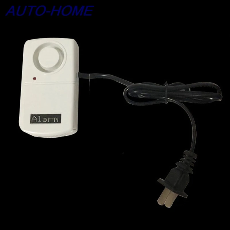 Automatic 220V Power Failure Alarm White 120db LED Power Cut Failure Outage Automatic Alarm Waring Siren Indicator