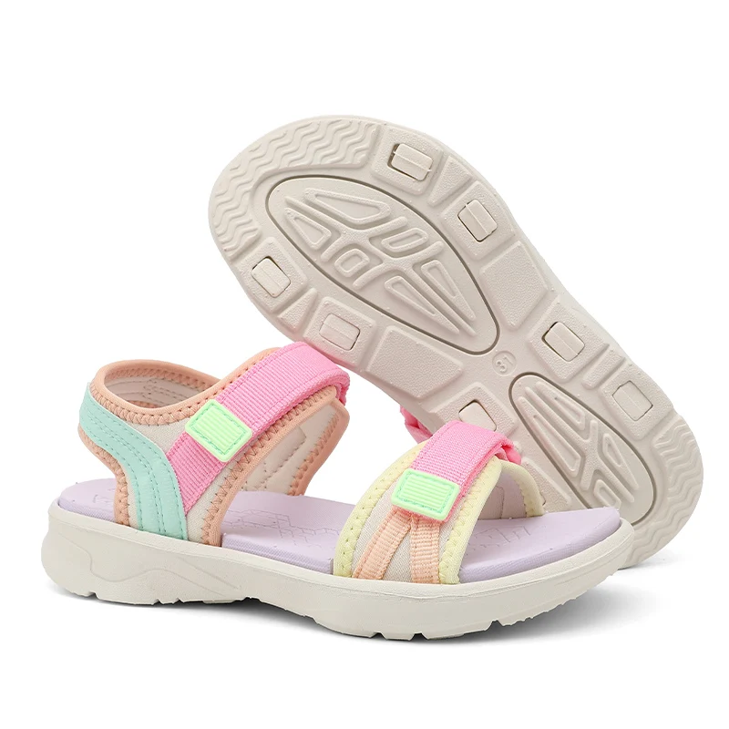 

Daily Afternoon Walk Women Summer Sandals Flat Casual Anti Slip All Match Student Leisure Shoes