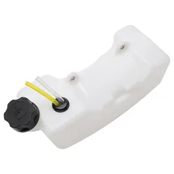 1 Liter Fuel Tank For Brush Cutter For 43CC 49CC 52CC 55CC Grass Trimmer Chain Saw Fuel Tank Assy White Plastic