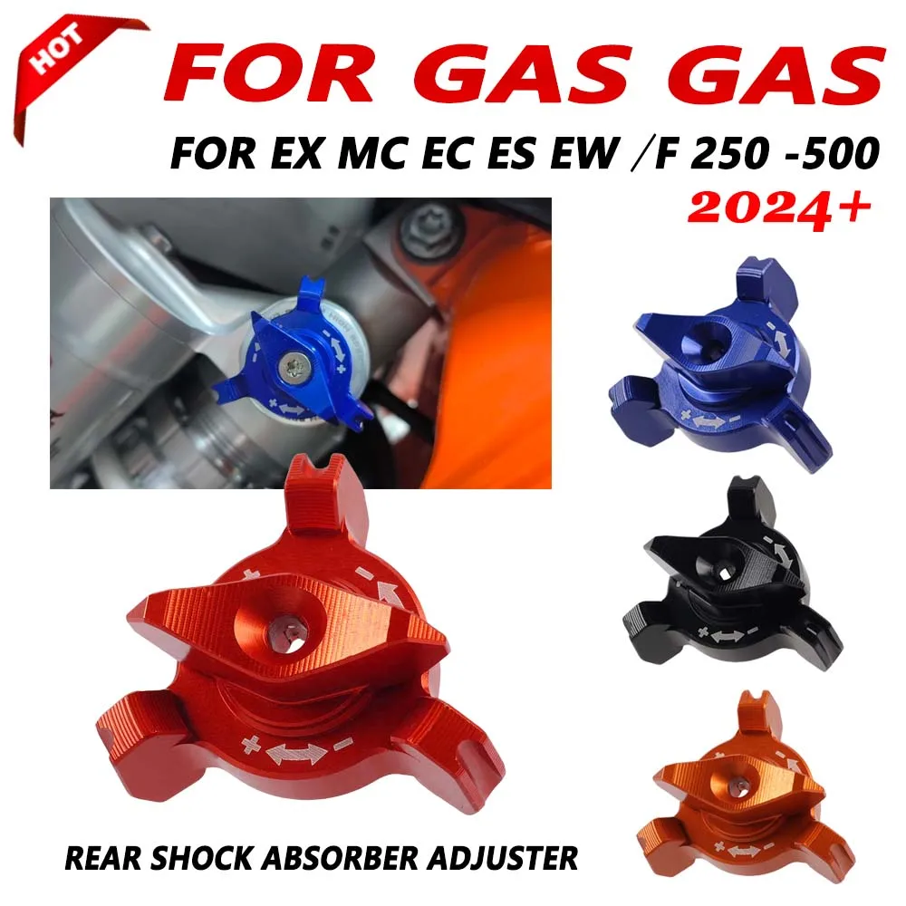 

Motorcycle Rear Shock Absorber Adjuster for GasGas EC300 EC MC EX 125 250 300 250F 350F 450F ECF MCF EXF ES350 ES500 EW500F 2024