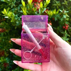 Glitter Cigarette Box Case for 20 pcs King Size 84mm Cigarette