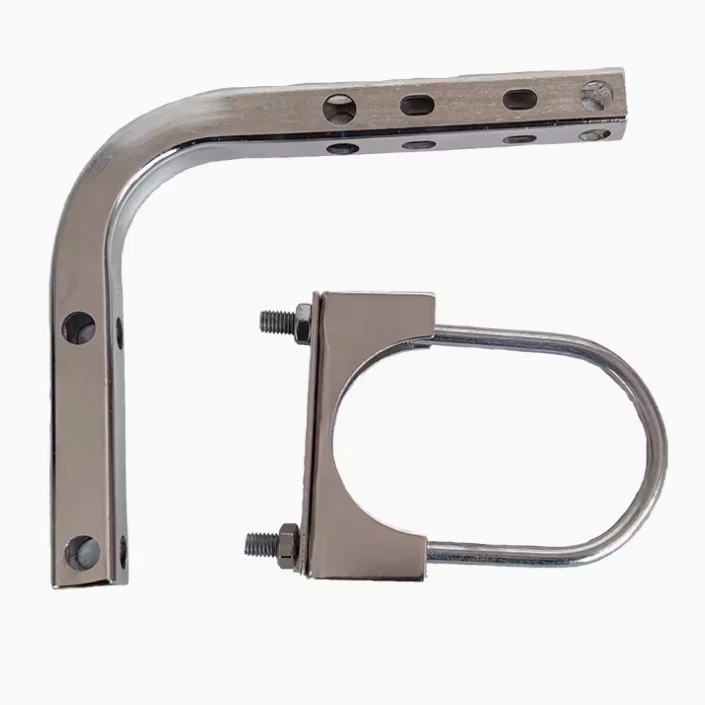 L-shaped Mounting Bracket 3051 Housing Stand Wireless Transmitter Aluminum Shell Mounting Bracket Carbon Steel