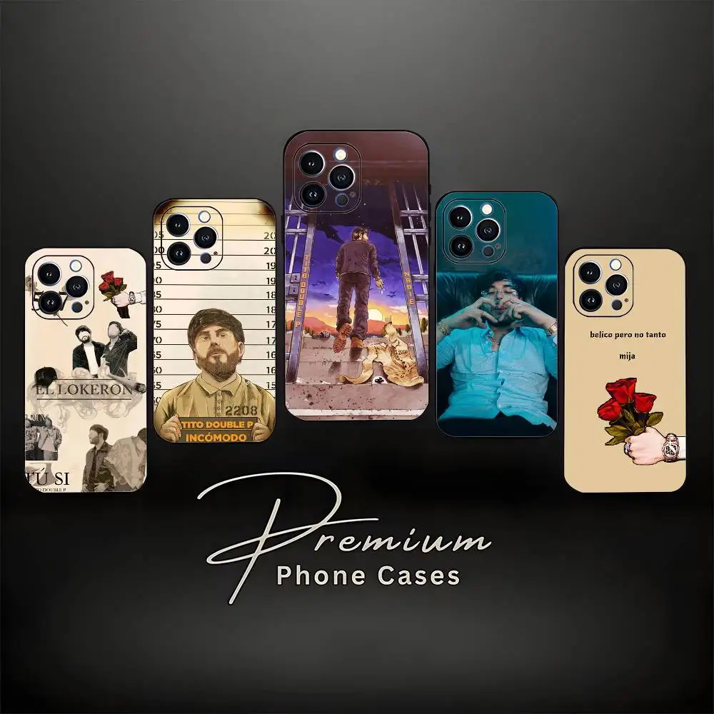 

Tito D-Double INCOMODO Phone Case For iPhone 17,16,15,14,13,12,11 ,Pro Max,XS,X,XR,SE,Mini,8,7,Soft Silicone Black Cover