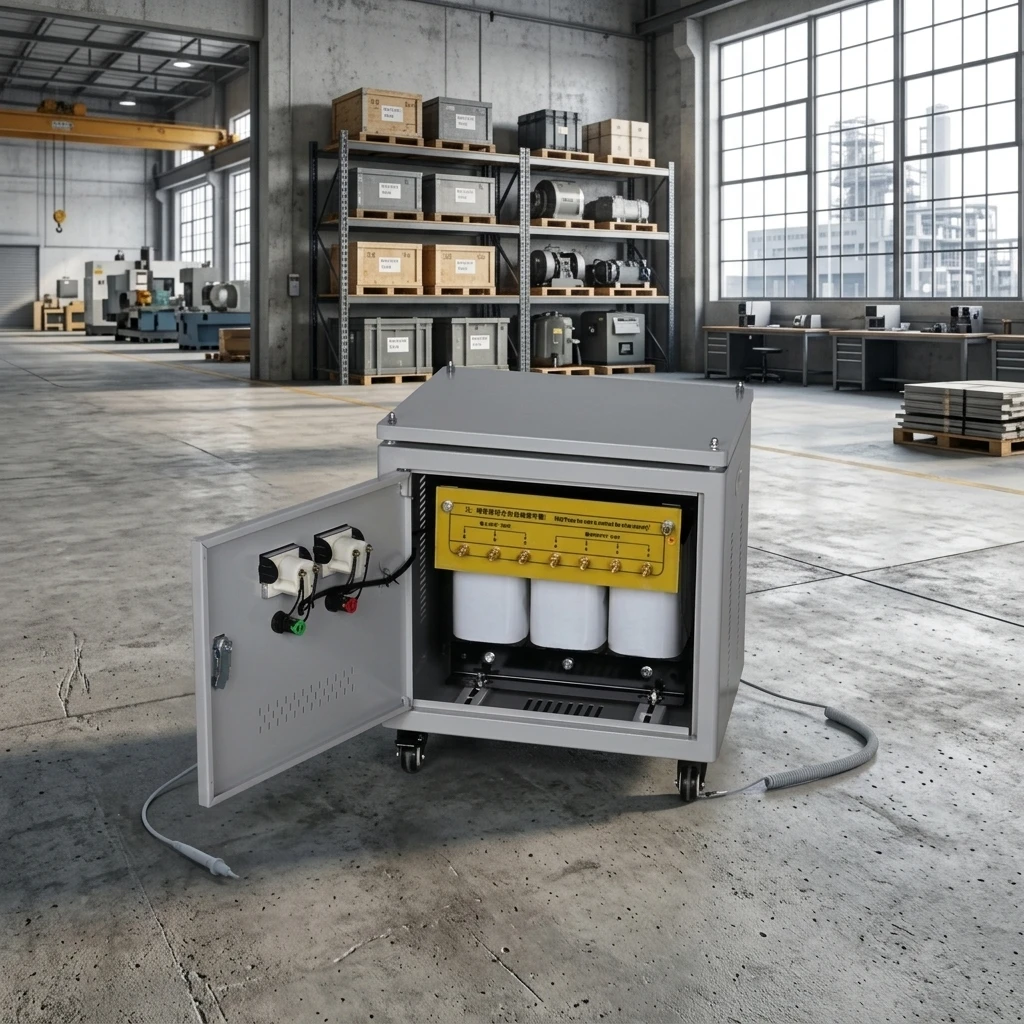 2-10kVA Customizable AC 380V 3Phase Low Voltage Transformer Power Converter for Automated Production Lines, Industrial Ovens