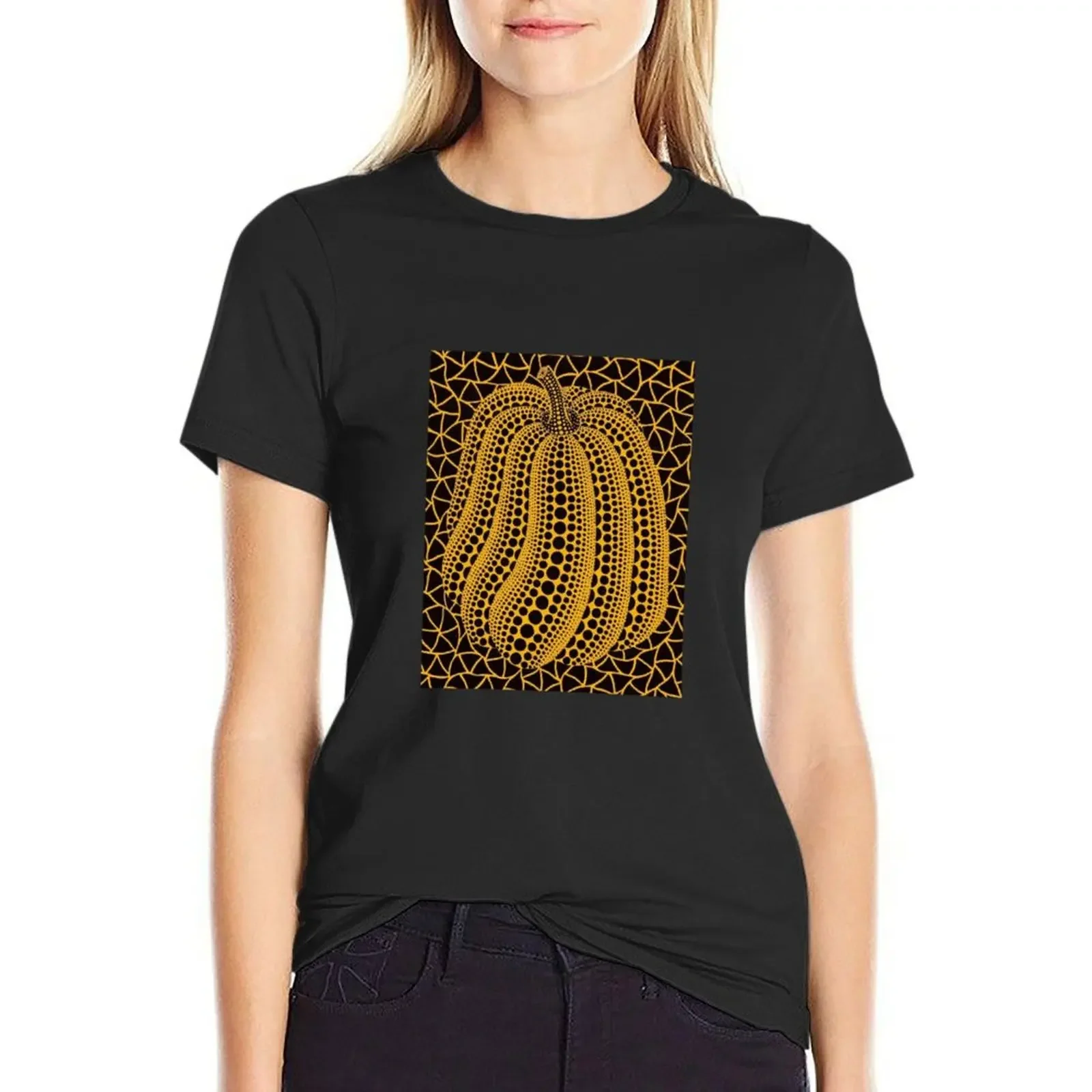 

Yayoi Kusama - My Life With Pumpkins Classic T-Shirt animal print kawaii clothes korean fashion tops Women