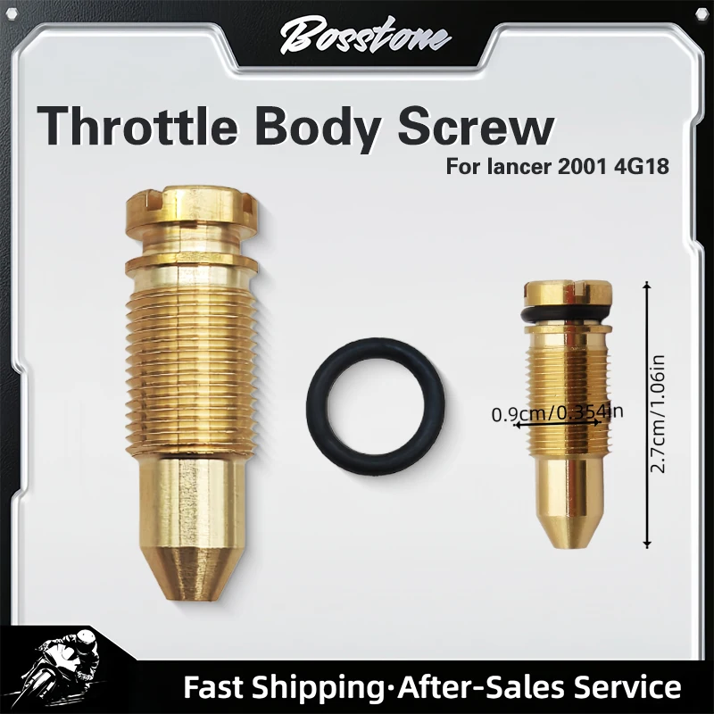Throttle Body Screw with O-Ring Bolt Proton Wira 1.3 1.5 1.6 Waja 1.6 (Adjustment Timing) For Lancer 2001 4G18