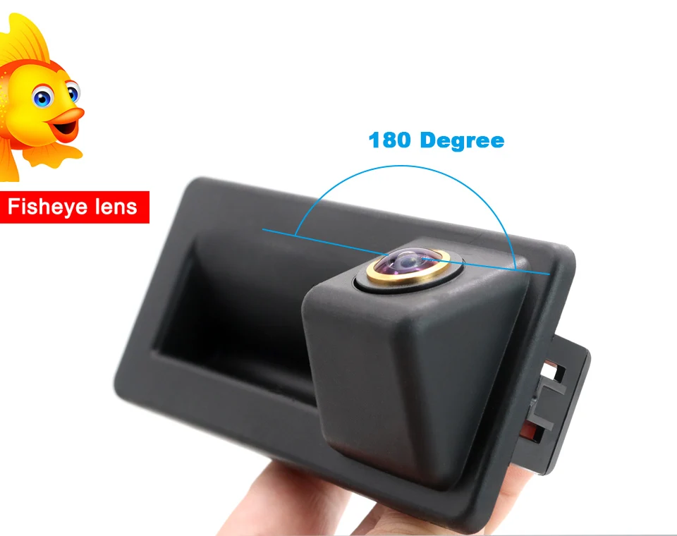 HD Nachtsicht Auto Rückansicht Kamera für Audi A3 A4 B8 B9 A4L Für Tiguan Touran L Touareg Skoda Octavia A7 schnelle Yeti AHD 1080P – Detail 10