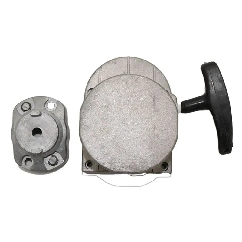 ABOK-Pull Starter Hand Puller Starter Assembly For49cc 50CC 60CC 66CC 80CC 2-Stroke Engine Electric Bicycle Hand Pull Plate Star