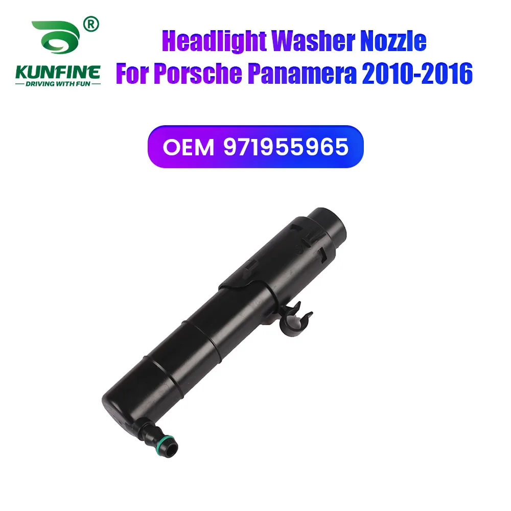 

Car Headlight Front Bumper Washer Spray Nozzle Jet Headlamp Pump Cover For Porsche Panamera 2010-2016 971955965