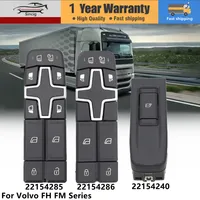 Nuevo interruptor de ventana principal de energía, botón de interruptor de elevador de ventana apto para Volvo FH FM Series 1998-2013 22154285 22154286 22154240