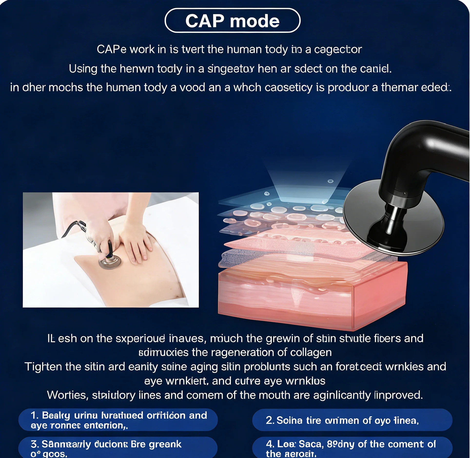 Profesjonalna terapia Indiba ER45 Activ 902 Aktywna częstotliwość radiowa 448 kHz Maszyna wyszczuplająca do głębokiego urody