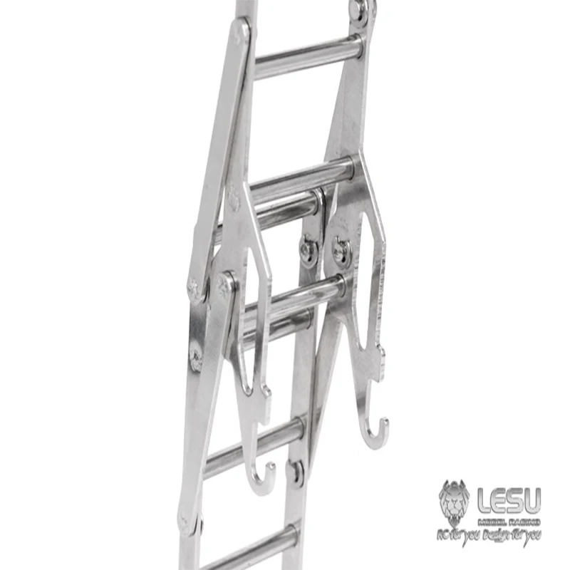 Small Ladder Clay Head U-Bucket Ladder LS-A0008-B Modification For 1/14 Tamiya RC Romote Control Toy Diy Cart Bucket Accessory