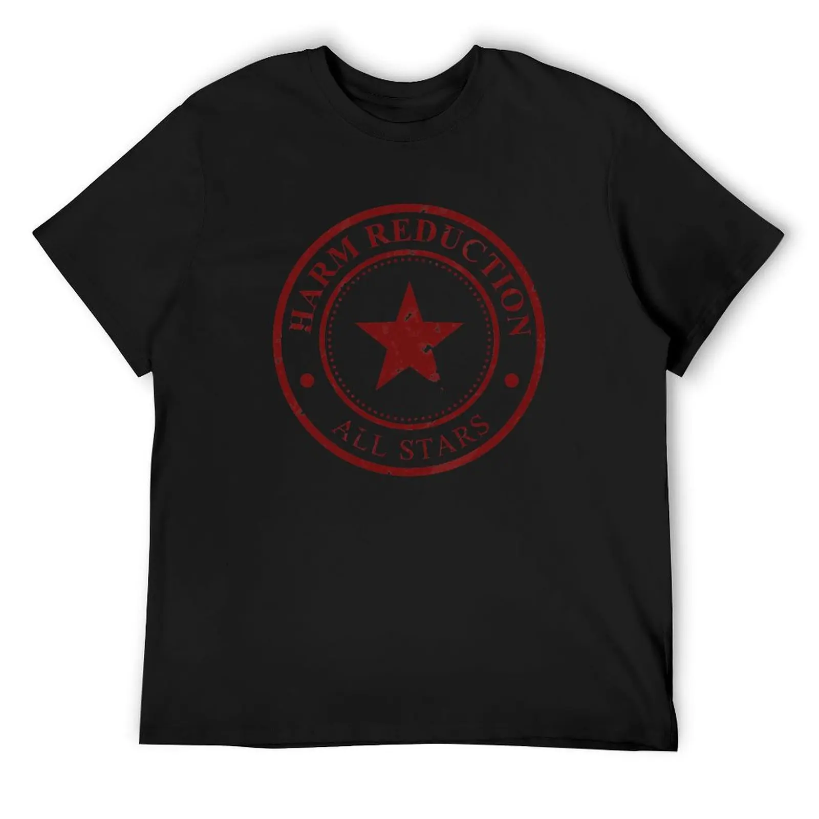 

Harm Reduction All Stars T-Shirt vintage graphic tee anime tshirt sports fans mens designer clothes