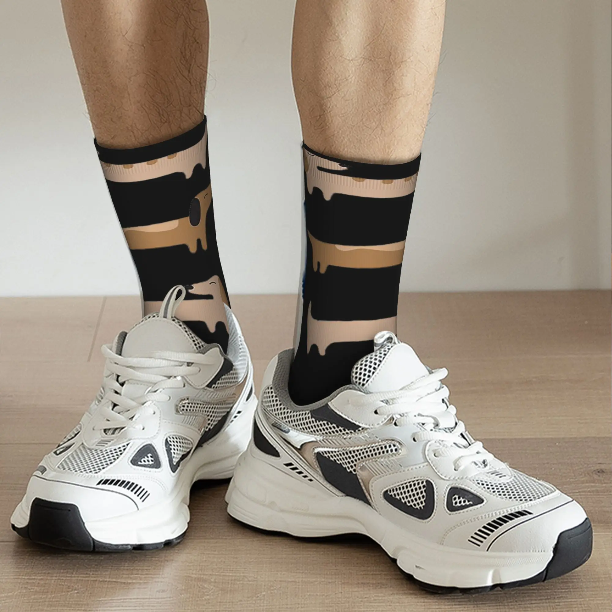 Home Decor - Teckel Sokken Harajuku Super Zachte Kousen Het hele seizoen Lange Sokken Accessoires voor Man Vrouw Geschenken