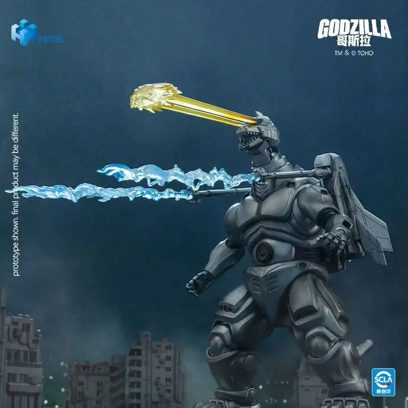 18CM HIYA Action Figure Exquisite Basic Series Godzilla X Kong The New Empire Godzilla Skull Crawler Godzilla 2014 Anime Toy