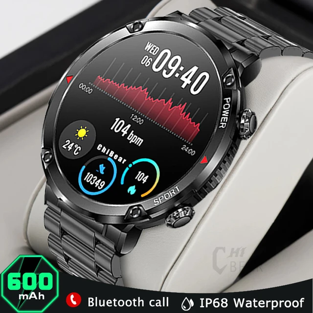 Montre fashion connectée homme bluetooth