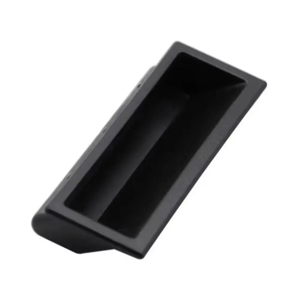 Recessed Design Cabinet Pull Industrial Iron Sheet Concealed Installation Concealed Handle Precision Fit Chassis Door Handle