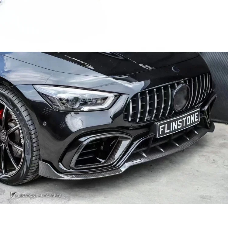 B Style Full Dry Carbon Fiber Bodykit Bumper For Merc Benz Amg Gt63