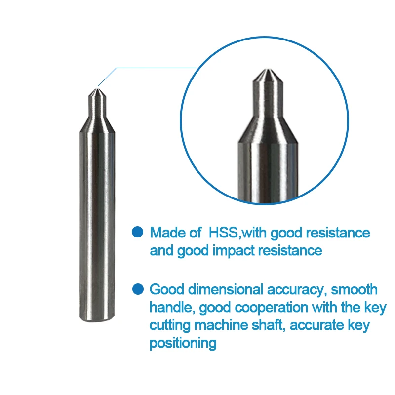 F21 T21 for Euro Special Keys VACHETTE Key Milling Cutter Compatible with Manual Vertical Key Cutting Machine SILCA Matrix