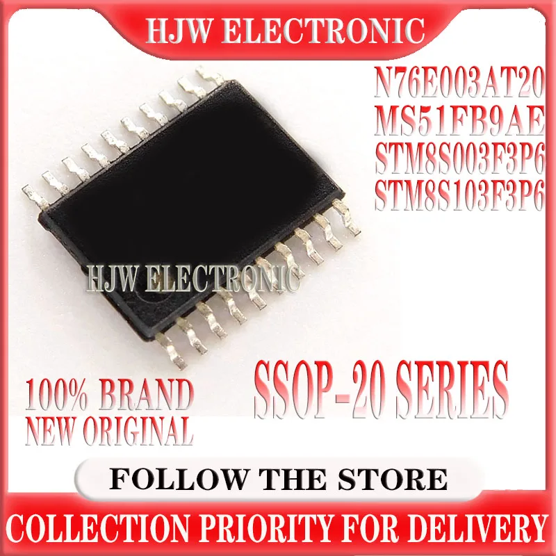 

(5piece)100% New N76E003AT20 MS51FB9AE STM8S003F3P6 STM8S103F3P6 8S003F3P6 8S103F3P6 sop-20 Chipset