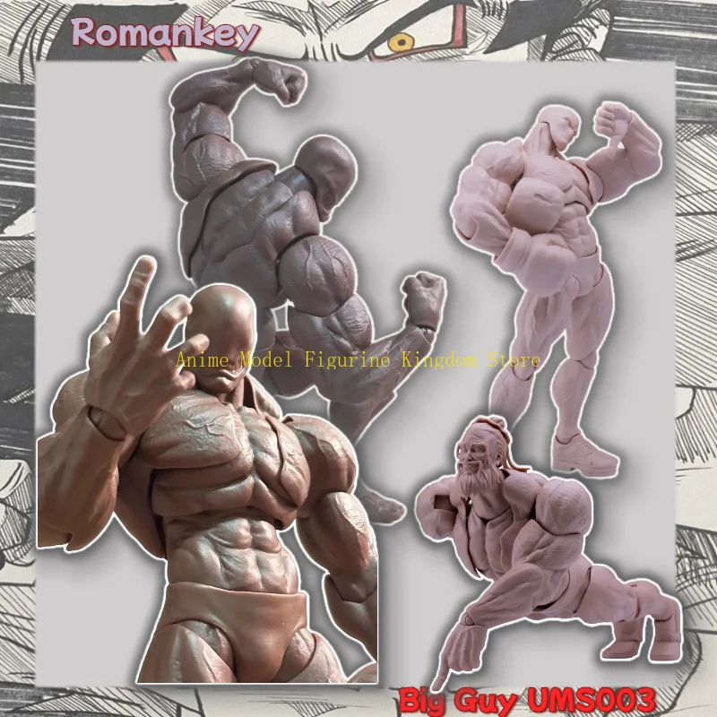 

Spot Goods Romankey X COWL 1/12 Big Guy Super Articulated Male Action Figure Body Collectible Toy 3 Skin Tones Available