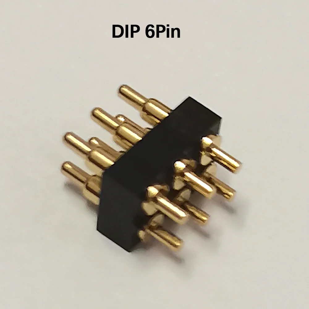 1 Stück DC-Stecker Pogo-Pin-Verbinder SMT DIP 2,54 mm Rastermaß 2345681012141620-Pin Doppelreihiger Federkontakt PCB Batterieladung – Detail 18