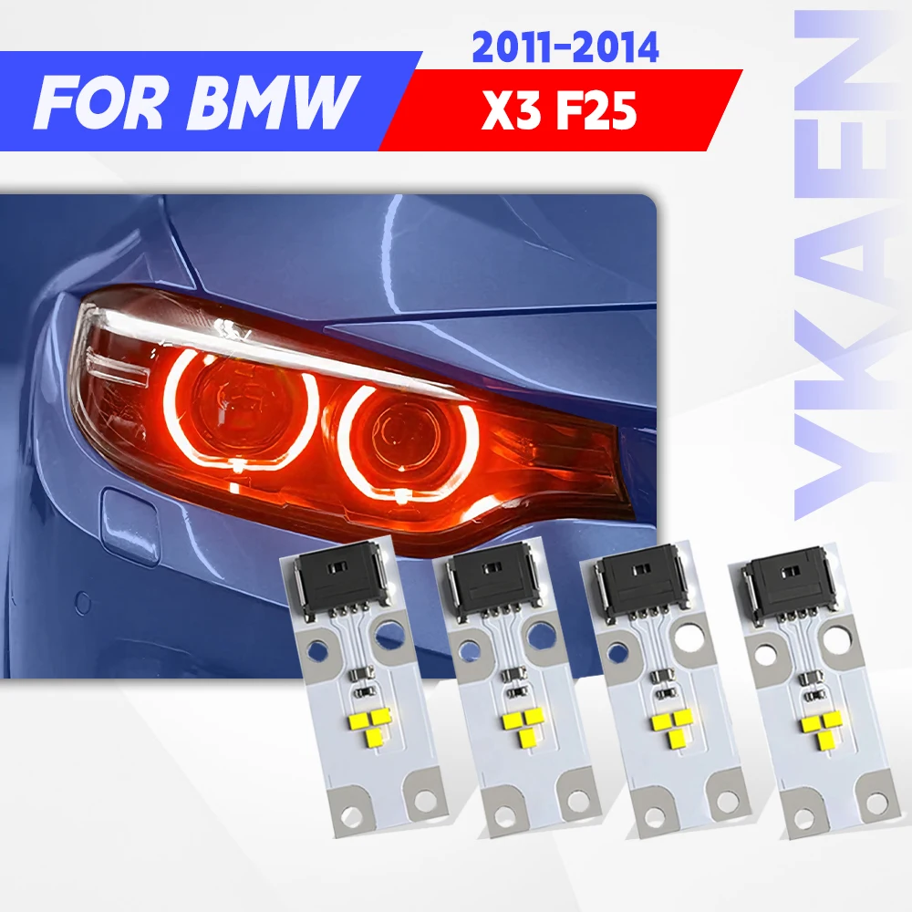 DRL LED Board 63117263051 For BMW Yellow DRL Module M3 M4 F80 F82 Pre-LCI F32 F33 F36  Xenon Headlight Daylight  2014-2017