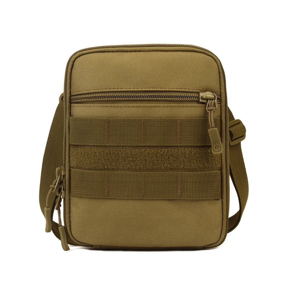 

Men Small Shoulder Cross body Messenger Bag Molle Waterproof Nylon Travel Male Hip Bum Belt Waist Tool Bags