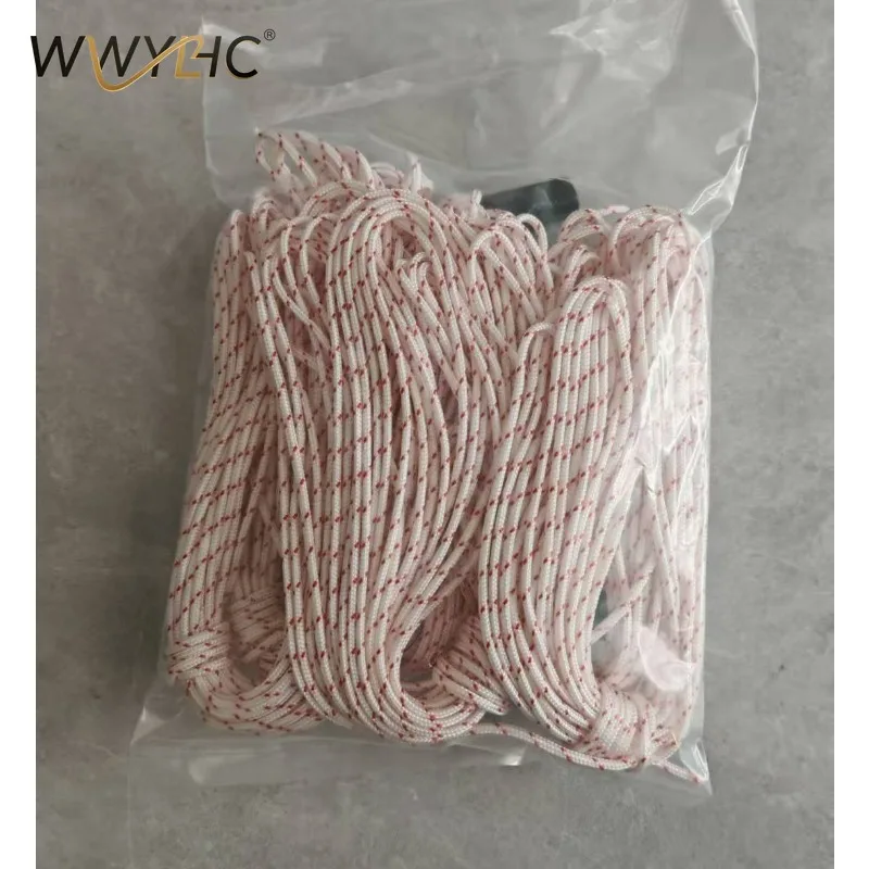 Suitable for 4MM × 2 MM Recoil Rope Starting Rope, Universal Handle Rope for Lawn Mowing Machine
