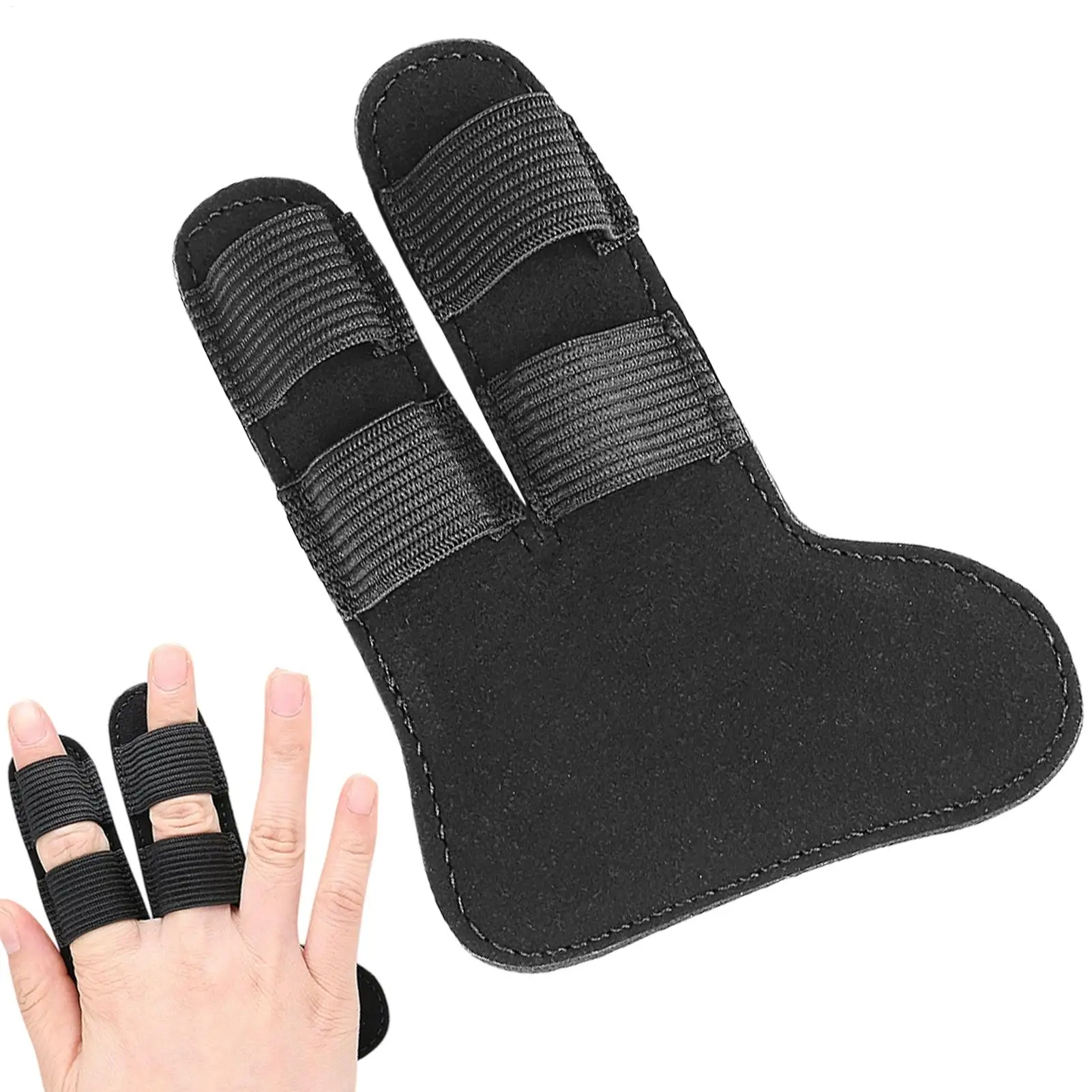 1pc Baseball Batting Glove & Hand Guard Non-Slip Palm Grip With Finger Protection For Hitting, Swing Training & Competition