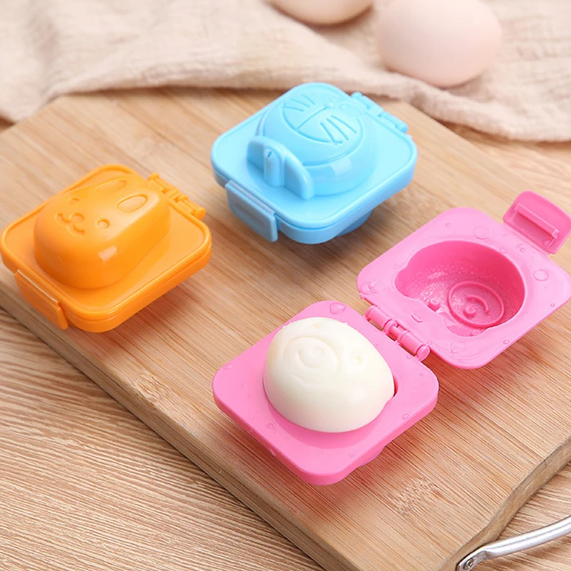 Creative Children\'S Cartoon Rice Ball Mold 6-Piece Set Of Egg Mold Rabbit Bear Modeling Mold Rice Ball Mold Kitchen Gadgets