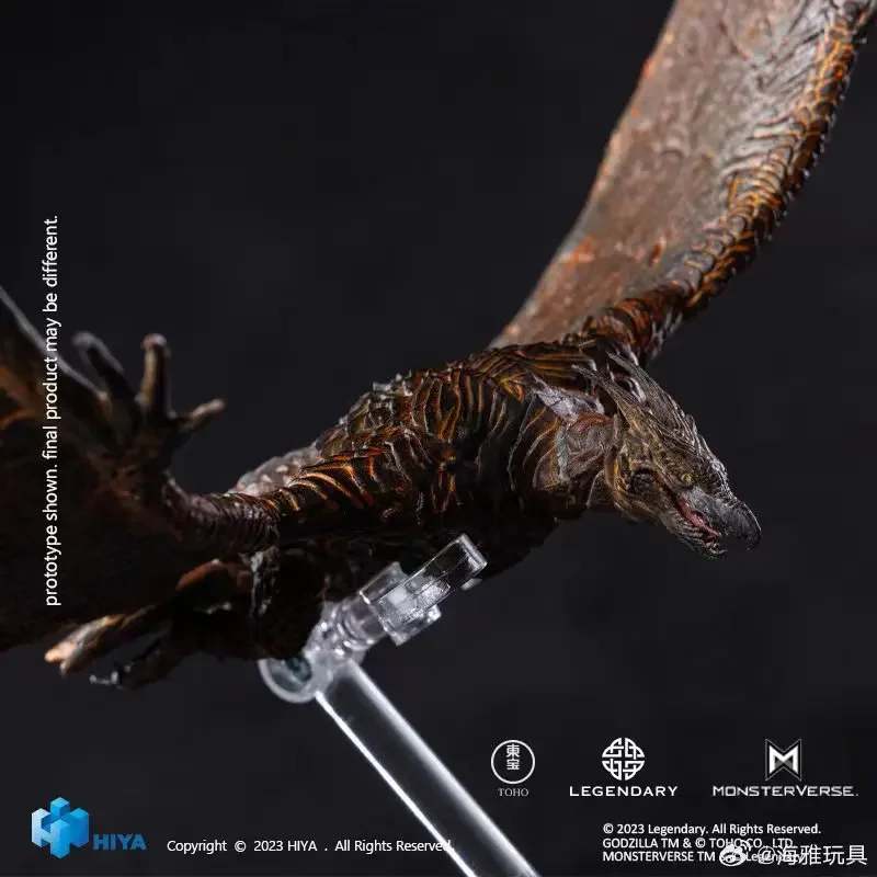 Figuras de ação móveis HIYA, Brinquedos de Filme, Fiery, Descent EXQUISITE Series Basic, Modelos Godzilla, Presentes, 2019