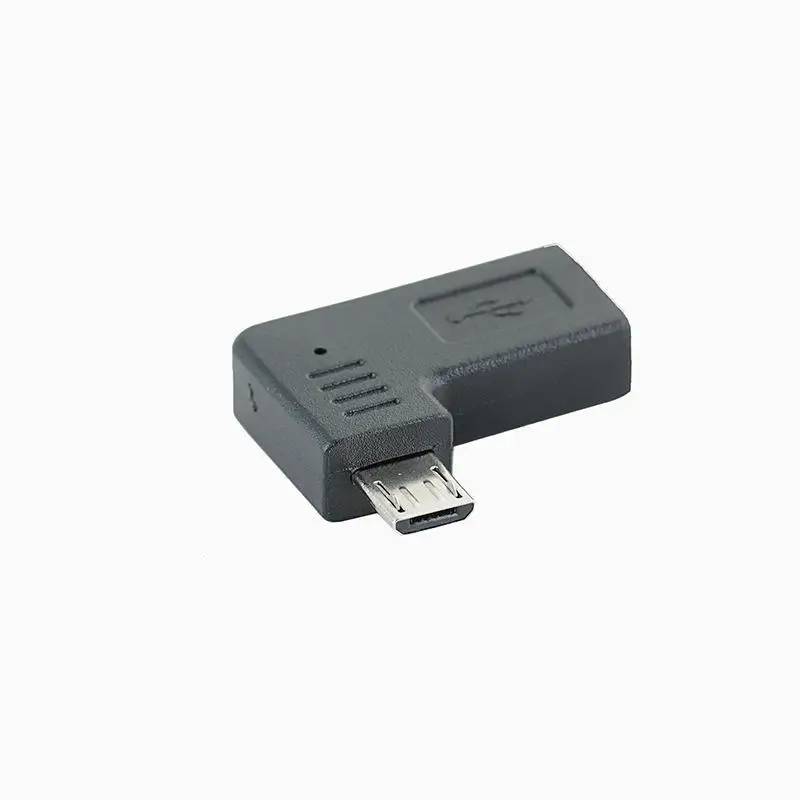 1Pcs Left Right 90 Angle Type C Female To Micro USB Male Charger Data OTG Cable Adapter DIY Accessories