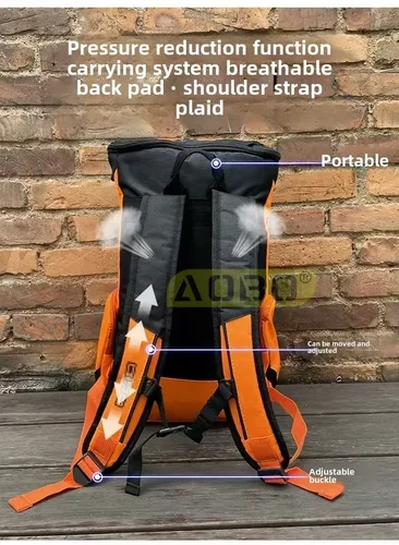 Imagen 2 del producto Mochila para motocicleta, bolsa impermeable para montar, bolsa de viaje de ocio, deportes al aire libre, caballero, Motocross, campo traviesa de alta capacidad, novedad de 2025