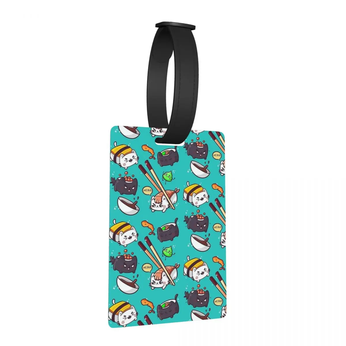 

Бирки для багажа «Кошки-сушимейкеры»: аксессуары для чемоданов, именные бирки для путешествий, держатели для багажных этикеток с местом для имени, адреса и ID