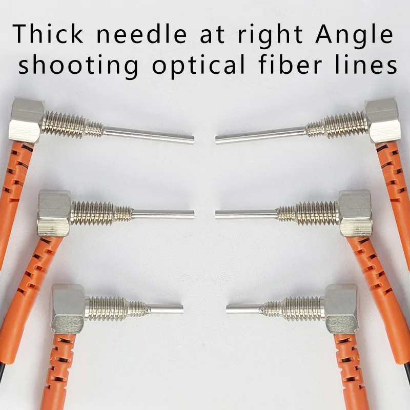 PARMA M3M4M6 Fiber Optic Sensor, Diffuse Reflective Tape Convex Tube, Fiber Optic Line Probe, RS310, RS410 Fiber Optic Amplifier